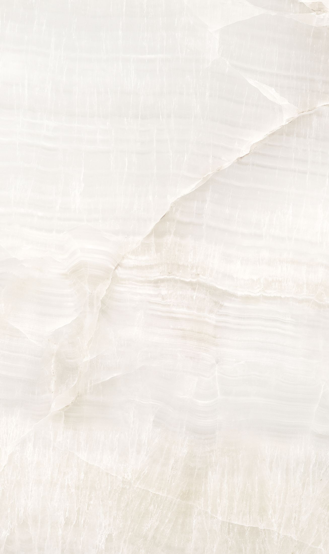 White marble texture with subtle gray veining.