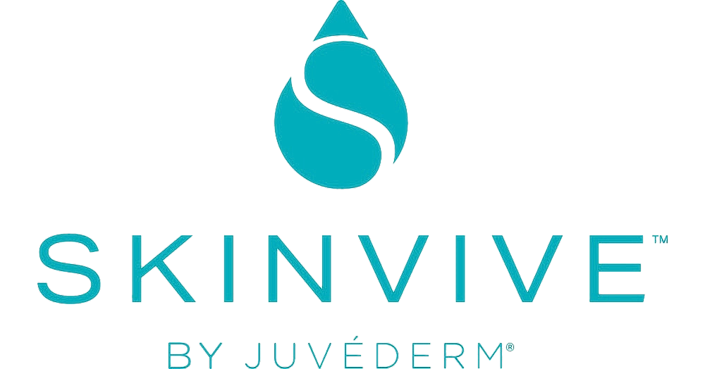 Skinvive logo by Juvéderm. Hydration and skincare.